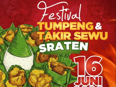 Festival Tumpeng & Takir Sewu di Desa Sraten